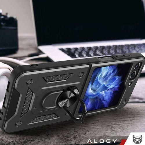 product_image_name-Generic-Camshield Stand Ring Case with Camera Cover for Samsung Galaxy Z Flip 6-3