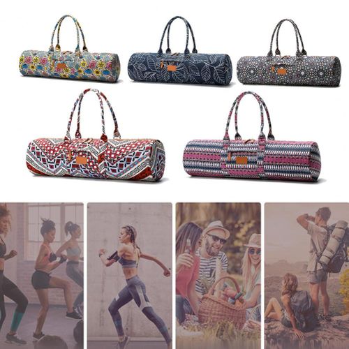 Large Capacity Fitness Backpack Women Yoga Mat Handbag Men Pilates