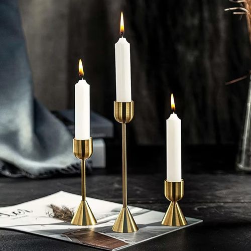 product_image_name-Generic-Aluminium Candle Holder Set-1