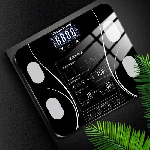 Body weight scale bathroom round corner platform digital