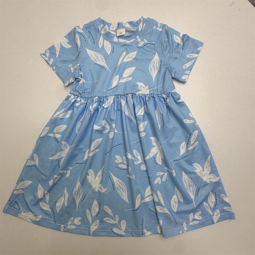 product_image_name-Catpapa-4-7 years baby blue maple fashion dress for parties, outdoor activities, comfortable and cool, easy to clean-1
