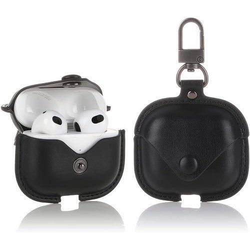 product_image_name-Generic-Apple AirPods 3 Case Leather Protective Cover for AirPods 3rd Gen, Enhanced Safety for Wireless Earbuds-1