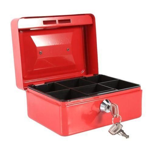 product_image_name-Generic-Cash Box 10 Inches With 2Keys Lock-Red-1