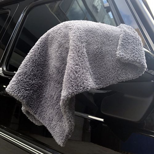 product_image_name-Generic-2pcs Microfiber Edgeless SuperPlush Grey-3