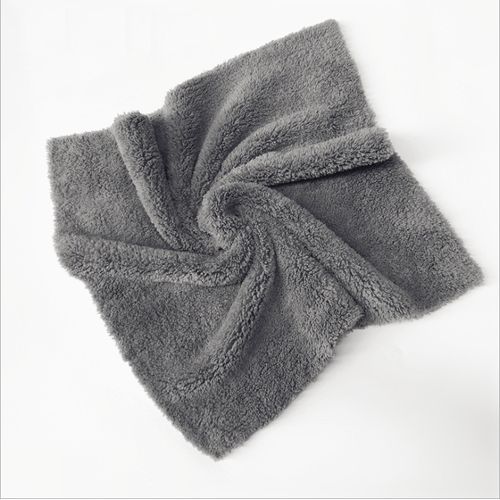 product_image_name-Generic-2pcs Microfiber Edgeless SuperPlush Grey-4
