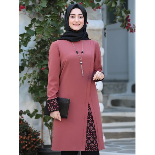 Roses Black Turkish Dress