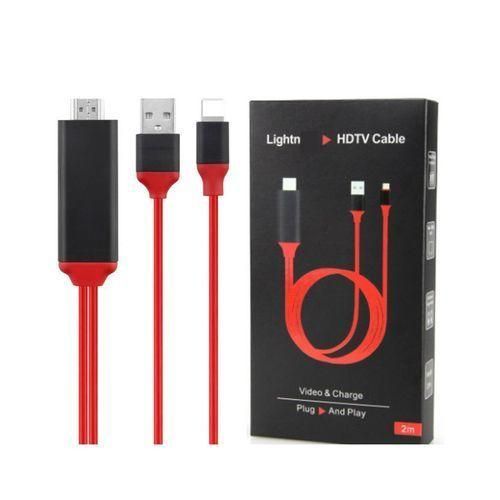 product_image_name-Generic-Lightning IOS IPHONE TO HDTV HDMI CABLE - 2Metre-1