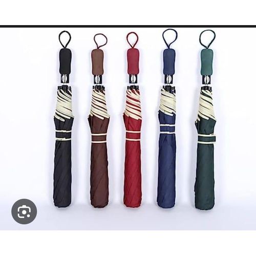 product_image_name-Generic-Brown Windproof LONG Durable Foldable Rain Umbrella Strong Windproof Travel Umbrella-6