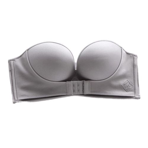 Generic Women Strapless Padded Push Up Bra Invisible Bralette Lift