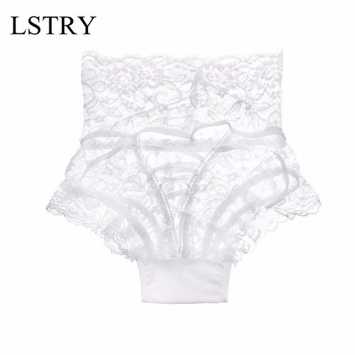 Cheap Women panties lace panties Plus Size High waist female sexy underwear  Butt Lift Lingerie Seamless briefs Underpants breech