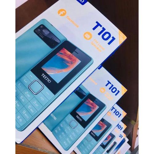 product_image_name-Tecno-T101 FEATURE PHONE - Dual Sim, FM, BT, Torch-3