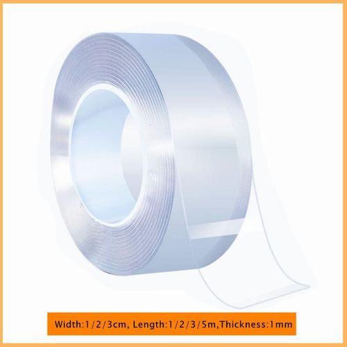 1/2/3/5M Nano Tape Double Sided Tape Transparent Reusable