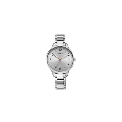 product_image_name-TITAN-Silver Analog Watch – Elegant Stainless Steel Design-1