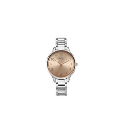 product_image_name-TITAN-Silver Analog Watch – Elegant Stainless Steel Design-2