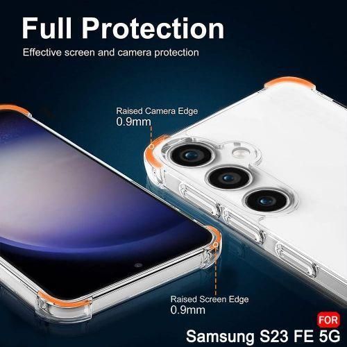product_image_name-Generic-Crystal Clear Hard PC Back Cover Case for Samsung Galaxy S23fe-3