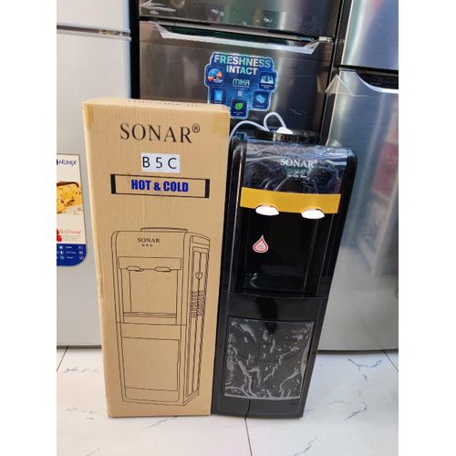 product_image_name-Generic-SONAR B5C Water Dispenser – Hot & Cold, Glossy Black Finish-1