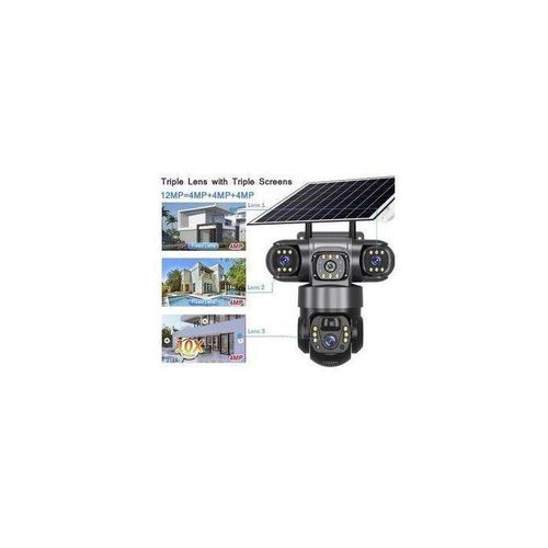product_image_name-Solar Light-V380 Pro HD 3 Screens 4G Solar Camera 6MP Triple Lens-1