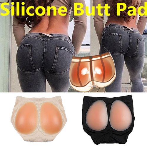 Fashion (black)Buttocks Shaper Panty Silicone Underwear Fake