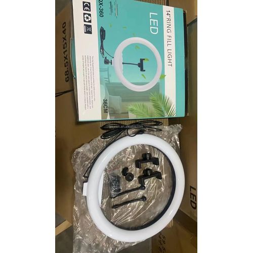 product_image_name-Generic-Professional 14-Inch LED Ring Light with Height Adjustable Tripod Stand for Home and Studio-2
