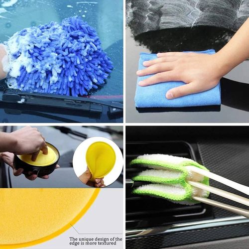 13Pcs Detailing Brush Set Car Interior Detailing Kit for Auto Detailing  Cleaning