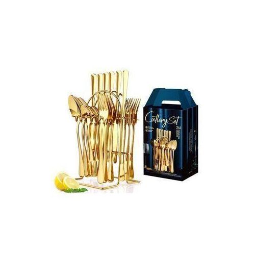 product_image_name-Generic-24PCS STAINLESS STEEL GOLD CUTLERY SET-1