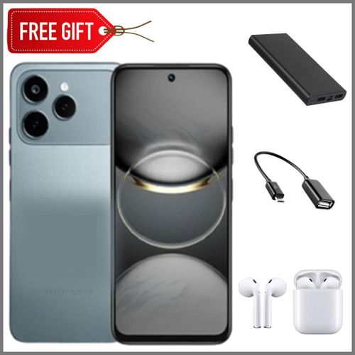 product_image_name-Tecno-Spark 40, 6.67'' HD+, UP To 8GB RAM + 128GB ROM (Dual Sim) 50MP, 5200 MAh +Earpods+Otg+Powerbank-1