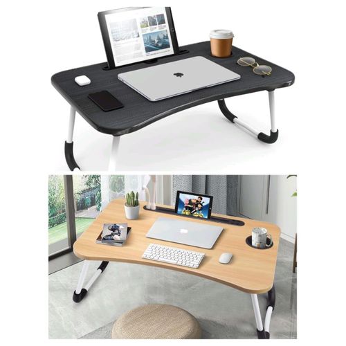 product_image_name-Generic- Multi-Purpose Laptop Desk for Study and Reading with Foldable Non-Slip Legs, Reading Table Tray, Laptop Stand, Foldable Study Table-1