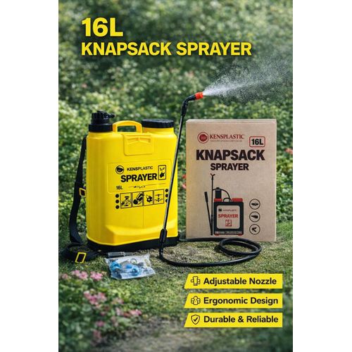 product_image_name-Generic-Knapsack Sprayer 16L Manual Backpack Garden Sprayer With Adjustable Spray Nozzle -1