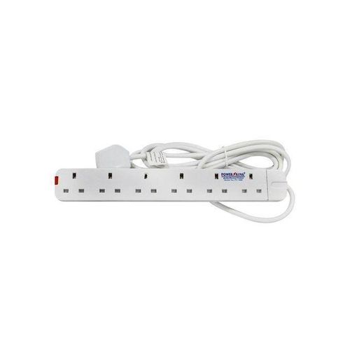 product_image_name-Generic-Power King 4Way Extension Cable- 3Metres - White-2