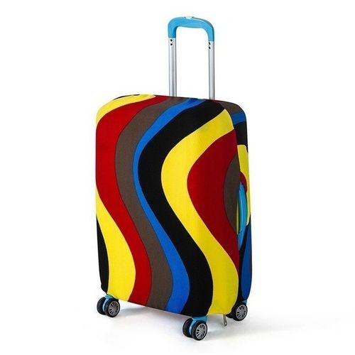 Generic Colorful Travel Luggage Cover Protective Suitcase Cover