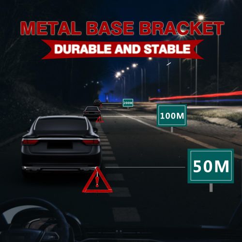 product_image_name-Generic-Warning Triangle, Road emergency warning reflector  Foldable safety triangle reflective warning sign-5
