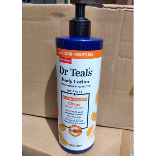 product_image_name-Dr Teal'S-Citrus Glow & Radiance with Vitamin C & Citrus Essential Oils Body Lotion-1