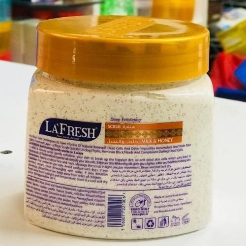 product_image_name-La Fresh-Exfoliating Face And Body Scrub - Lemon - 500 Ml-2