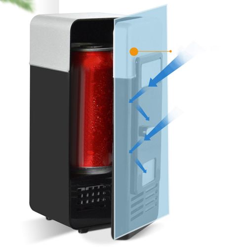 Generic USB Mini Car Refrigerator Accessories Fridge Bar For Camping Black  @ Best Price Online