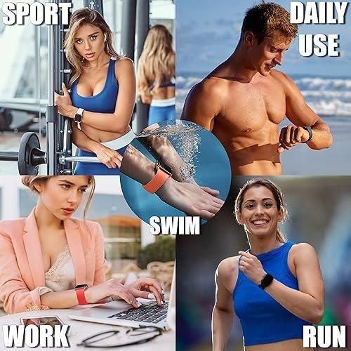 product_image_name-Generic-Sport Band For Apple Watch Bands 41mm 40mm 38mm, Soft Silicone Sport Wristbands Replacement Strap with Classic Clasp-3