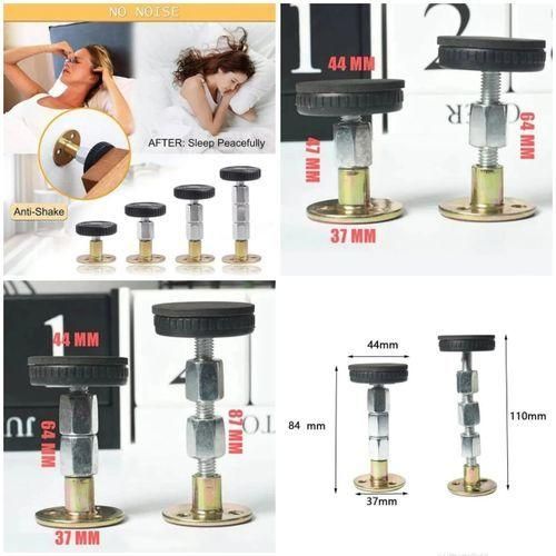 product_image_name-Generic-2Pc Adjustable Threaded Bed Frame Anti-Shake Tool For Bed-1