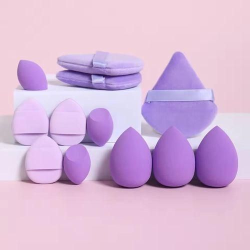 product_image_name-Generic-Ensemble d'Ã©ponge de maquillage de 12 piÃ¨ces - violet-1