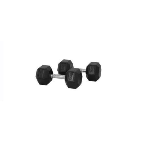 product_image_name-Generic- Dumbbells 17.5kg Hexagon Pair Gym Dumbbells-2