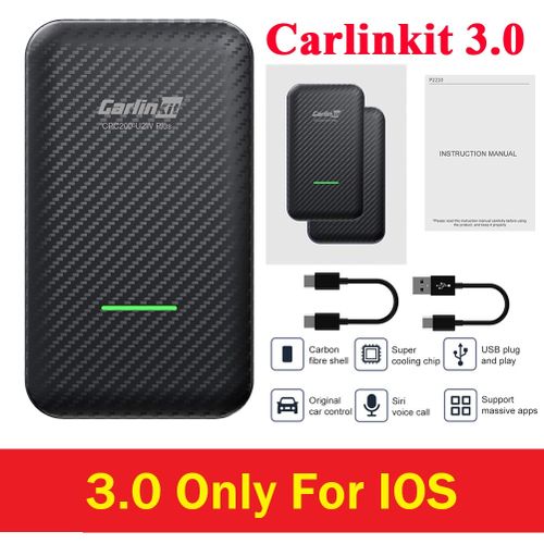 CarlinKit 4.0 Wireless CarPlay Box Android iOS Auto Mini 3.0 Adapter Play  Dongle