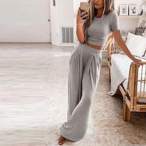 Two piece casual pants sets on sale