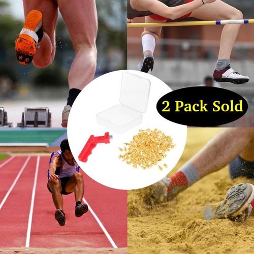 10 Pcs Track Spikes Pyramid Shoes Track Spikes Spike Replacements Stainless Steel Pin 1 4 Length For Track Sprint Cross Country Events
