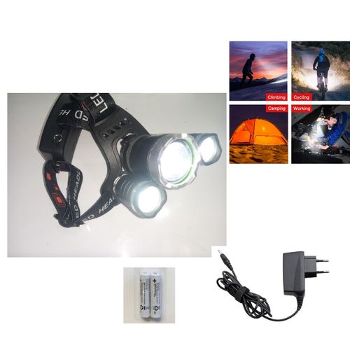 product_image_name-Generic-Cycling Headlight-Tailight+Rechargable Batteries+Charger-1