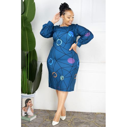 product_image_name-Fashion-Ladies Fancy Semi-Turkey Dress-1