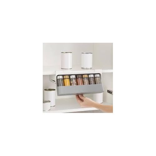 product_image_name-Generic-Pull-Out Spice Holder, Kitchen Cabinet Spice Storage, Under Cabinet Spice Organizer-2