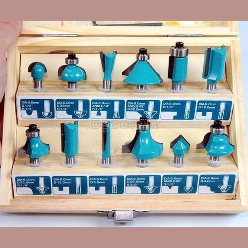 product_image_name-TOTAL-TACSR1121 12pcs Router bits  set(8mm)-2