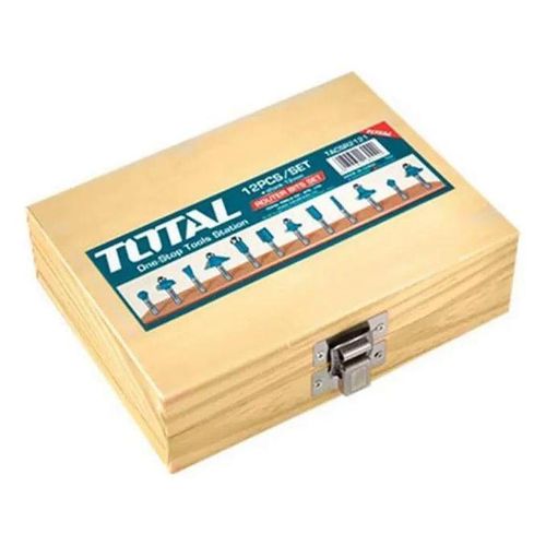 product_image_name-TOTAL-TACSR1121 12pcs Router bits  set(8mm)-3