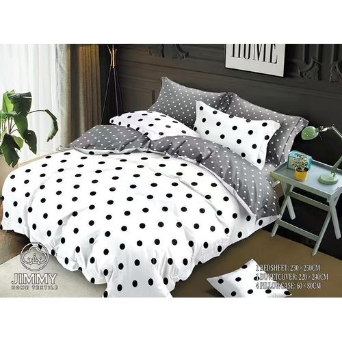 product_image_name-Generic-2SIDED 100% COTTON DUVET COVERS. 4PILLOW CASES, 1 DUVET COVER, 1 BEDSHEET (SIZE 6BY6)-1