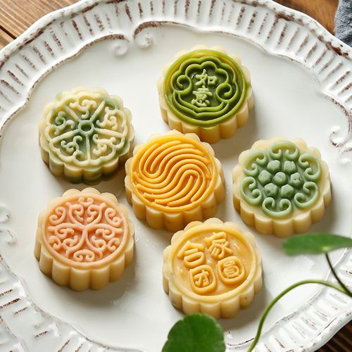Generic 1 Set Food Grade Non-stick Mooncake Mold With Stamps DIY @ Best  Price Online