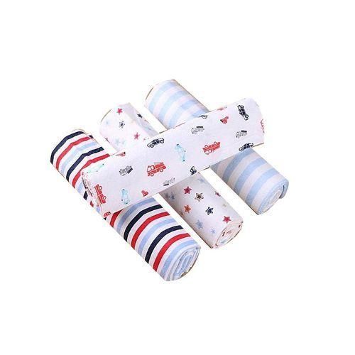 product_image_name-Fashion-4pcs Cotton Baby Shawl Green Blue Newborn Baby-1