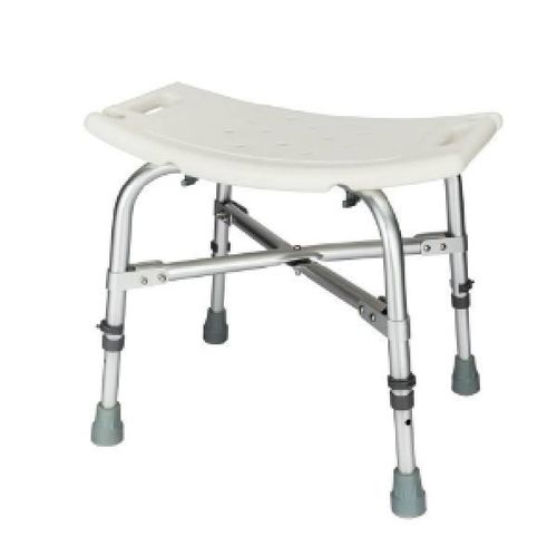 product_image_name-Generic-Aluminium Shower Chair, With Height Adjustable 36 To 54 Cm-1